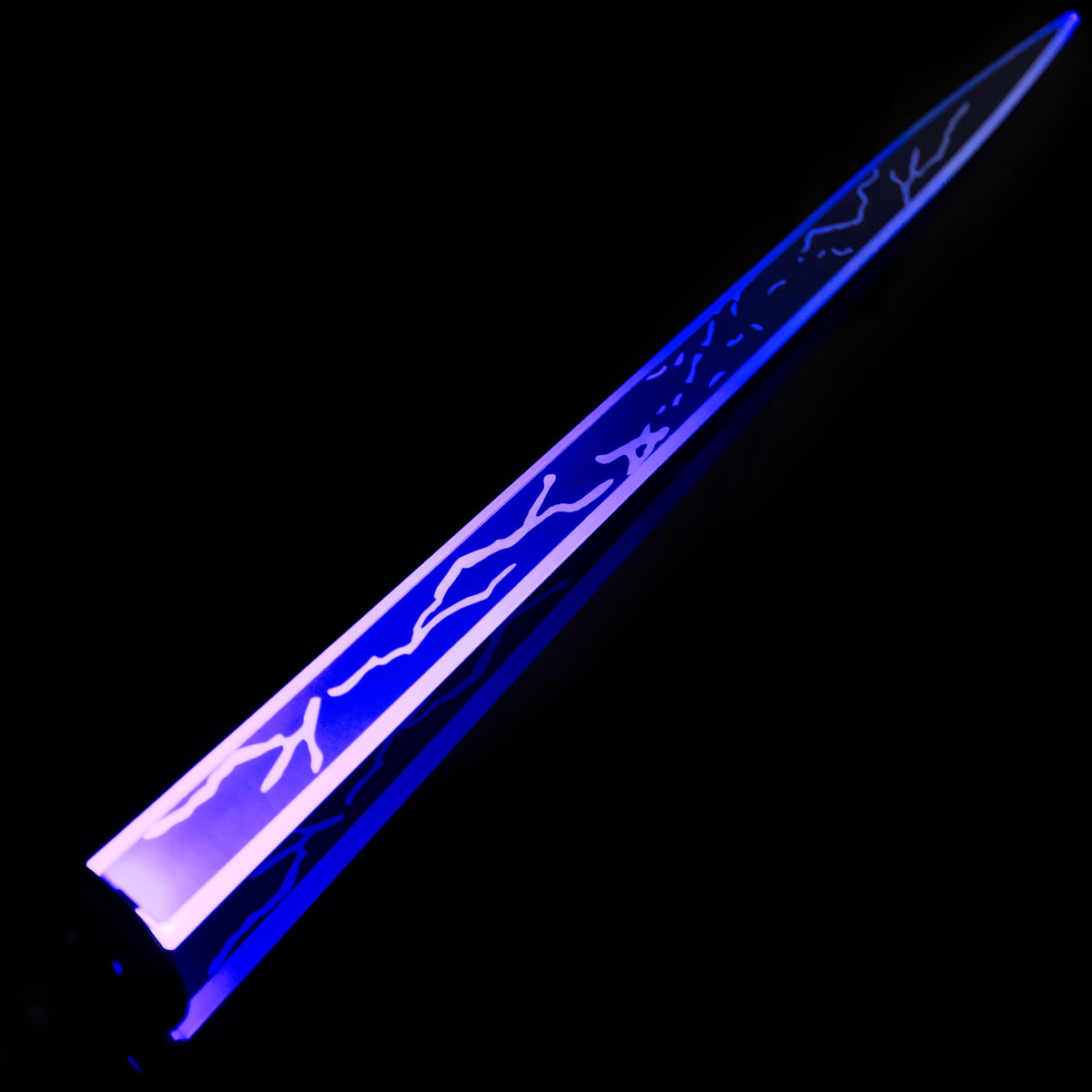 80.5cm Straight Flat Blade Attachment for 1-Inch RGB Lightsaber Hilts