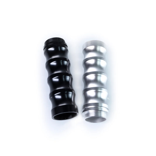 The Ergonomic Scalloped Wave Grip Sleeve Custom Red Lightsaber