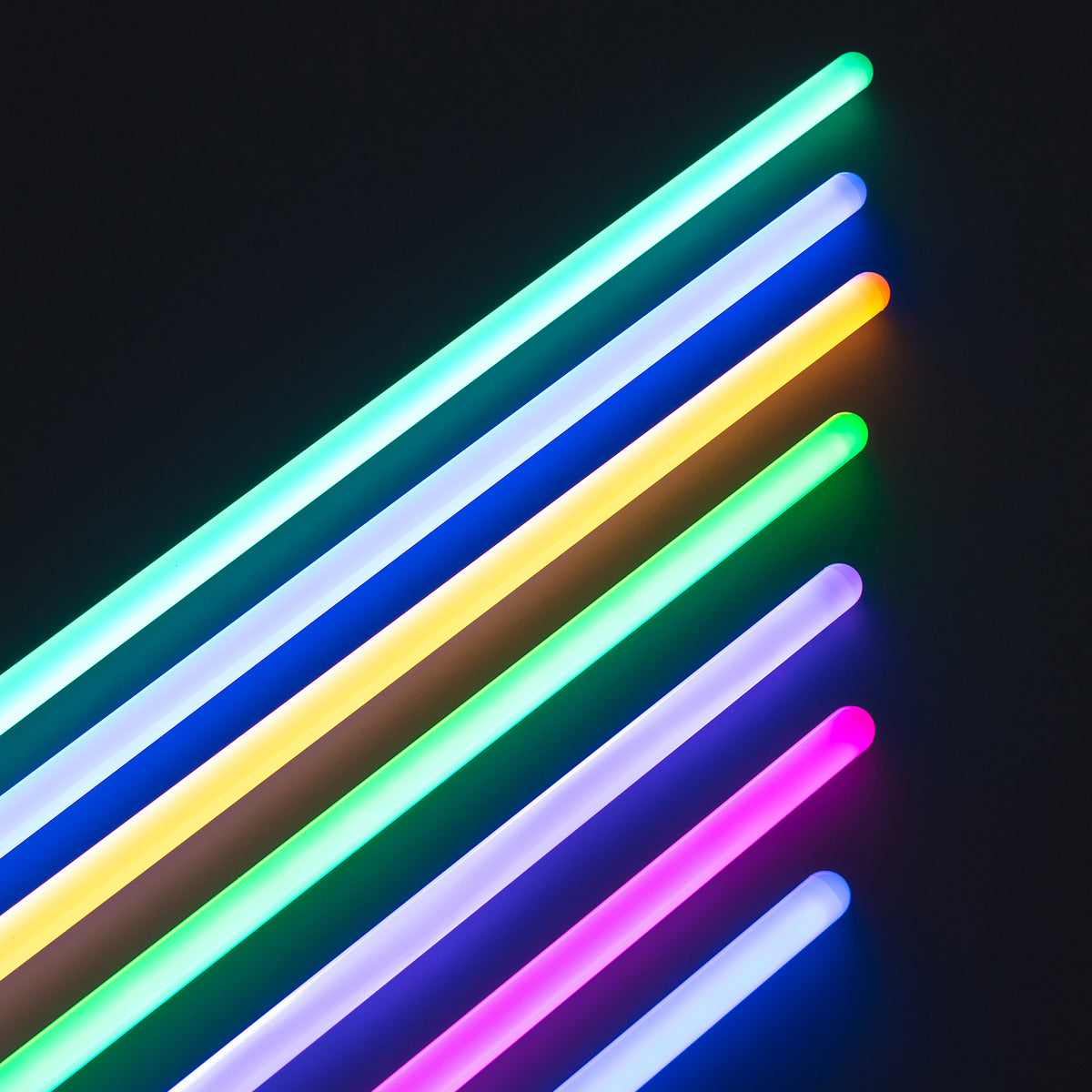 1-inch Heavy Dueling Base-Lit Blade Tube