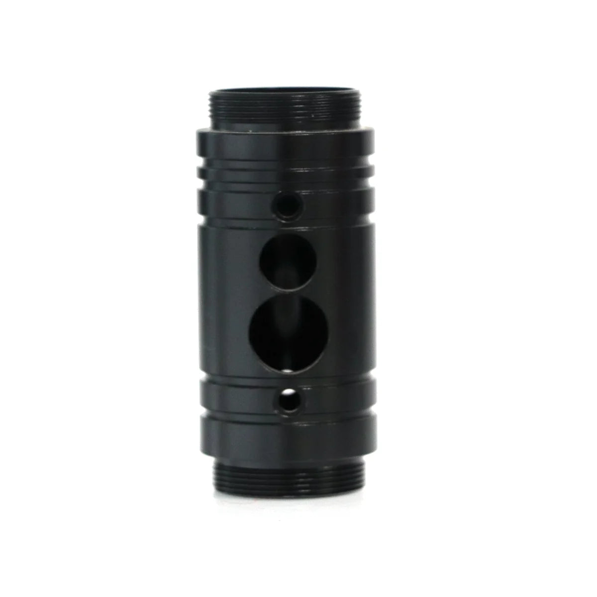The Dual-Band Ribbed Switch Chamber Custom Red Lightsaber