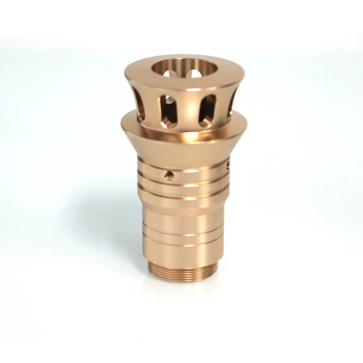 The Flared Windowed Bell Emitter Custom Red Lightsaber