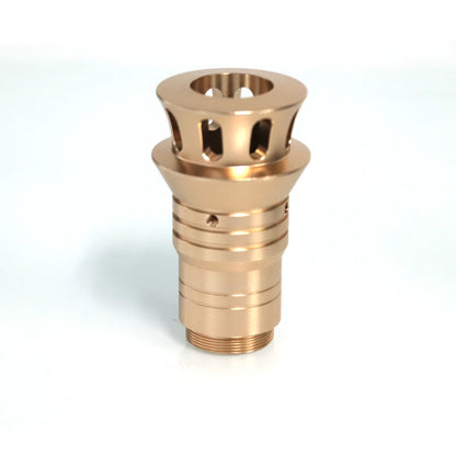 The Flared Windowed Bell Emitter Custom Red Lightsaber