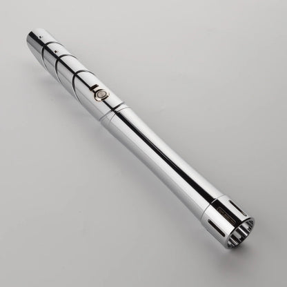 The Chrome Helix Custom Red Lightsaber