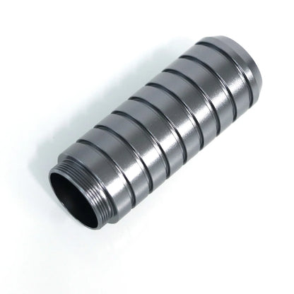 The Black Ribbed Choke Custom Red Lightsaber