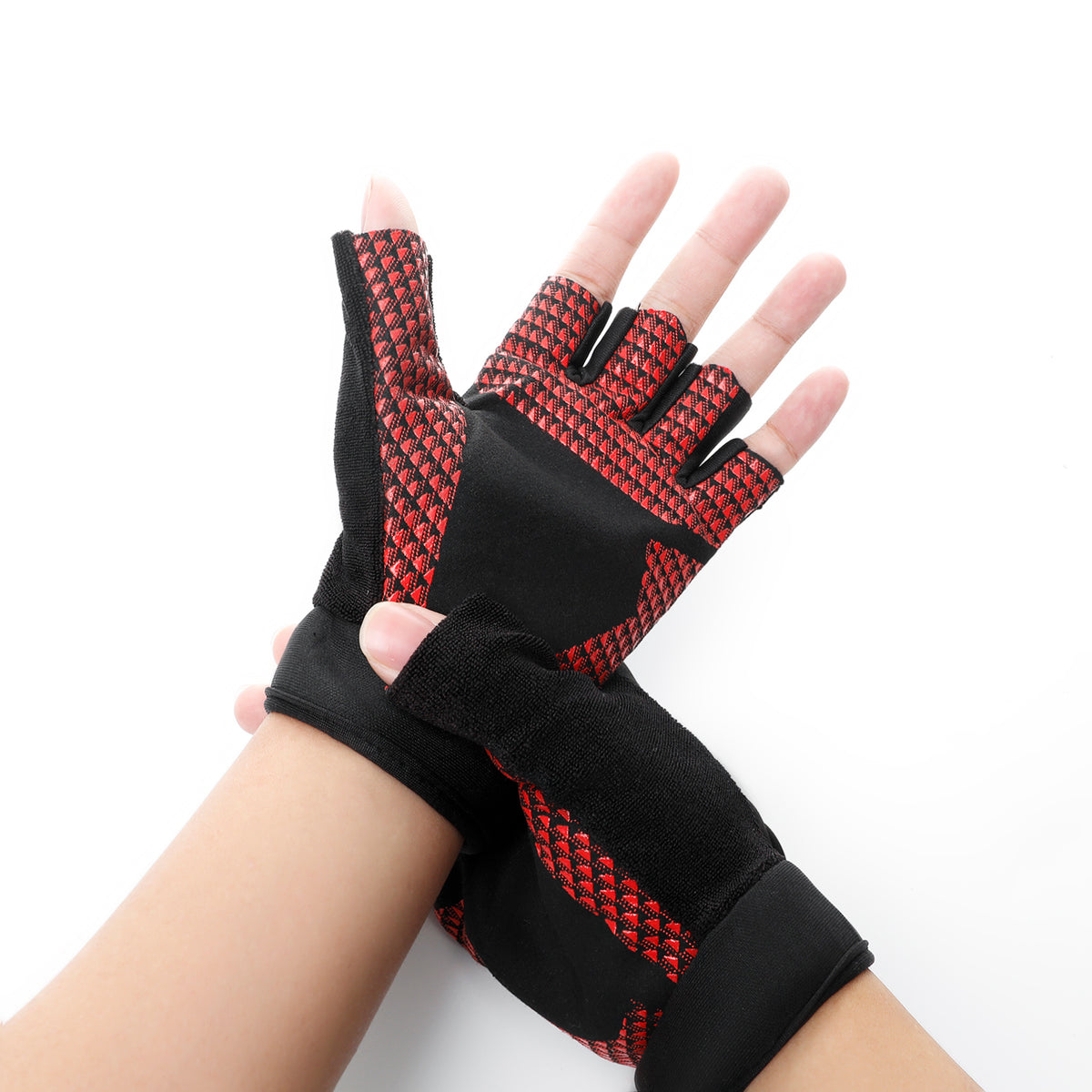 Sith Vanguard Fingerless Dueling Gloves – Non-Slip Combat Grip