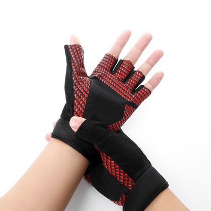 Sith Vanguard Fingerless Dueling Gloves – Non-Slip Combat Grip