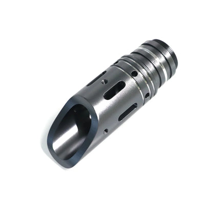 The Slanted Emitter with Windowed Shroud Custom Red Lightsaber