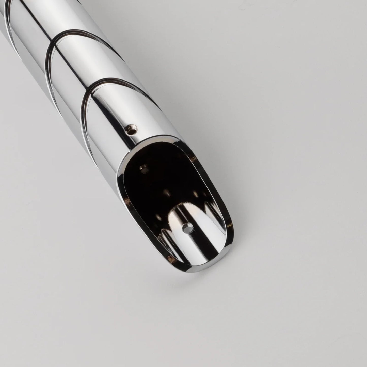 The Chrome Helix Custom Red Lightsaber