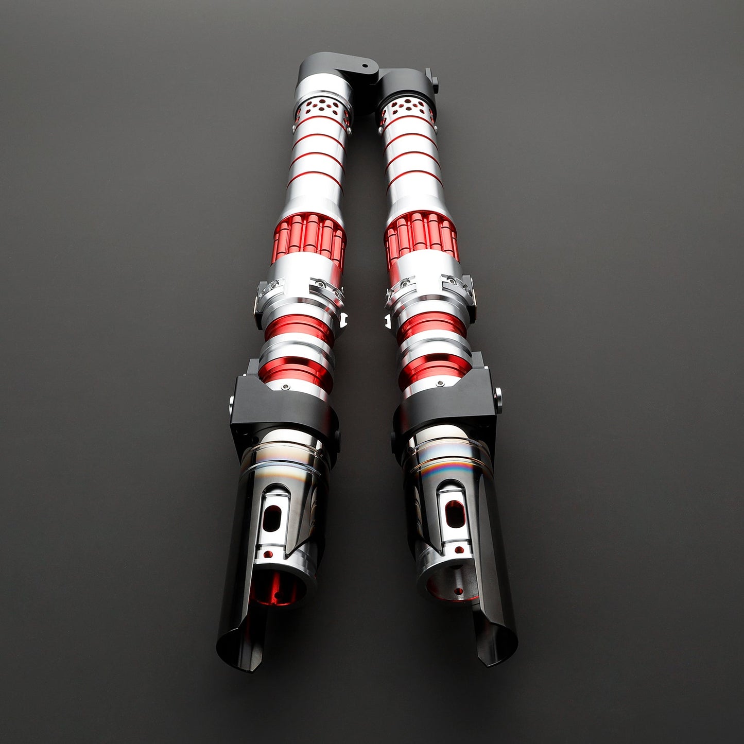 BM Lightsaber Dark Rey DR Red Double Bladed Light Saber