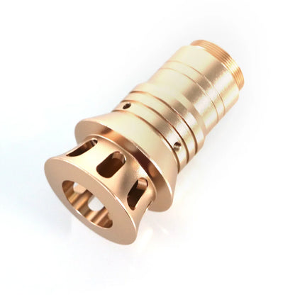 The Flared Windowed Bell Emitter Custom Red Lightsaber