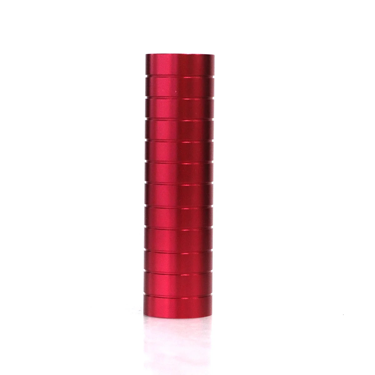 The Multi-Groove Straight Grip Extension Custom Red Lightsaber