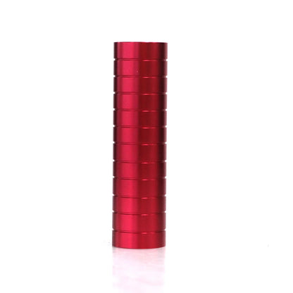 The Multi-Groove Straight Grip Extension Custom Red Lightsaber