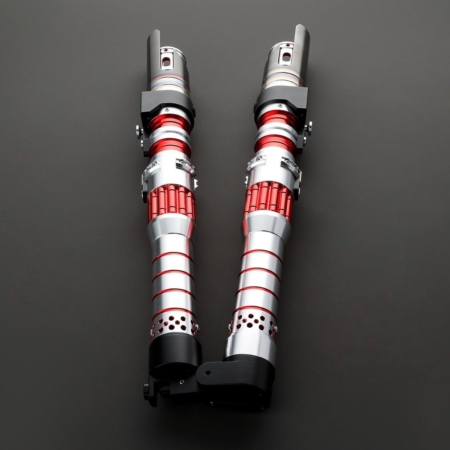 BM Lightsaber Dark Rey DR Red Double Bladed Light Saber