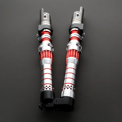 BM Lightsaber Dark Rey DR Red Double Bladed Light Saber