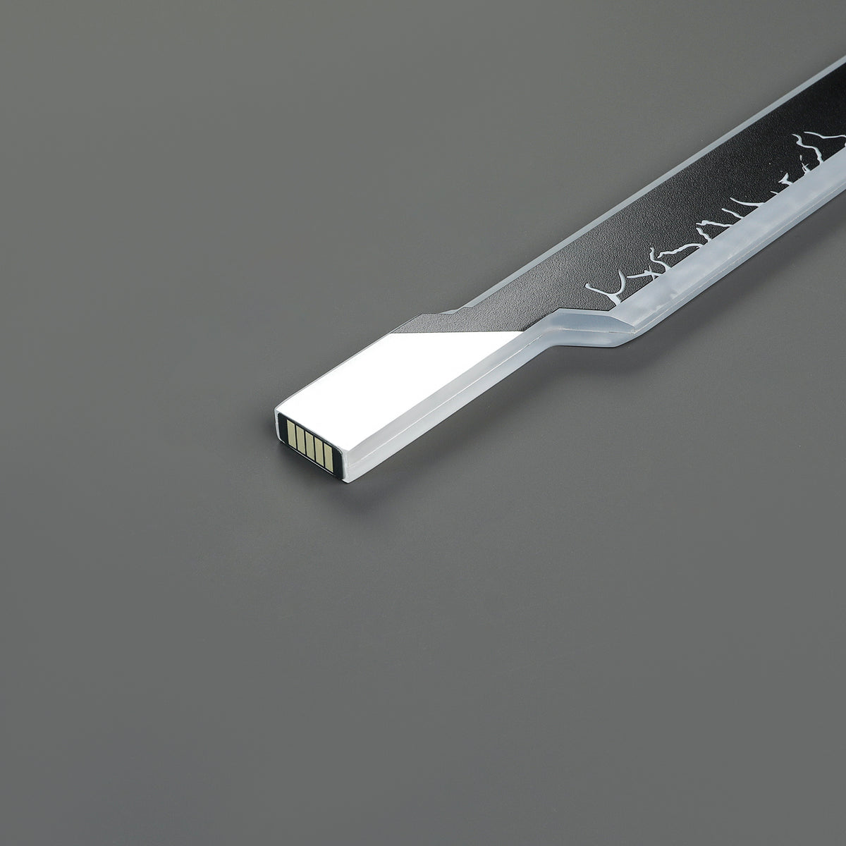 Flat Darksaber Neopixel Blade Attachment – 84.5cm Pixel Edge Blade