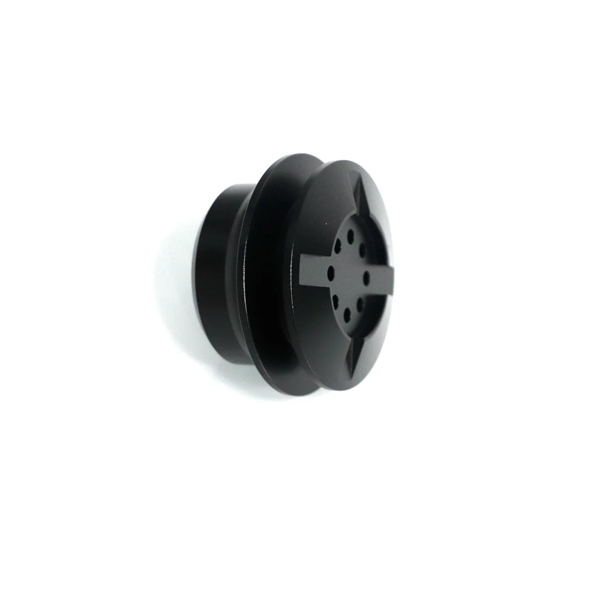The Cross-Notched Vented Groove Pommel Custom Red Lightsaber