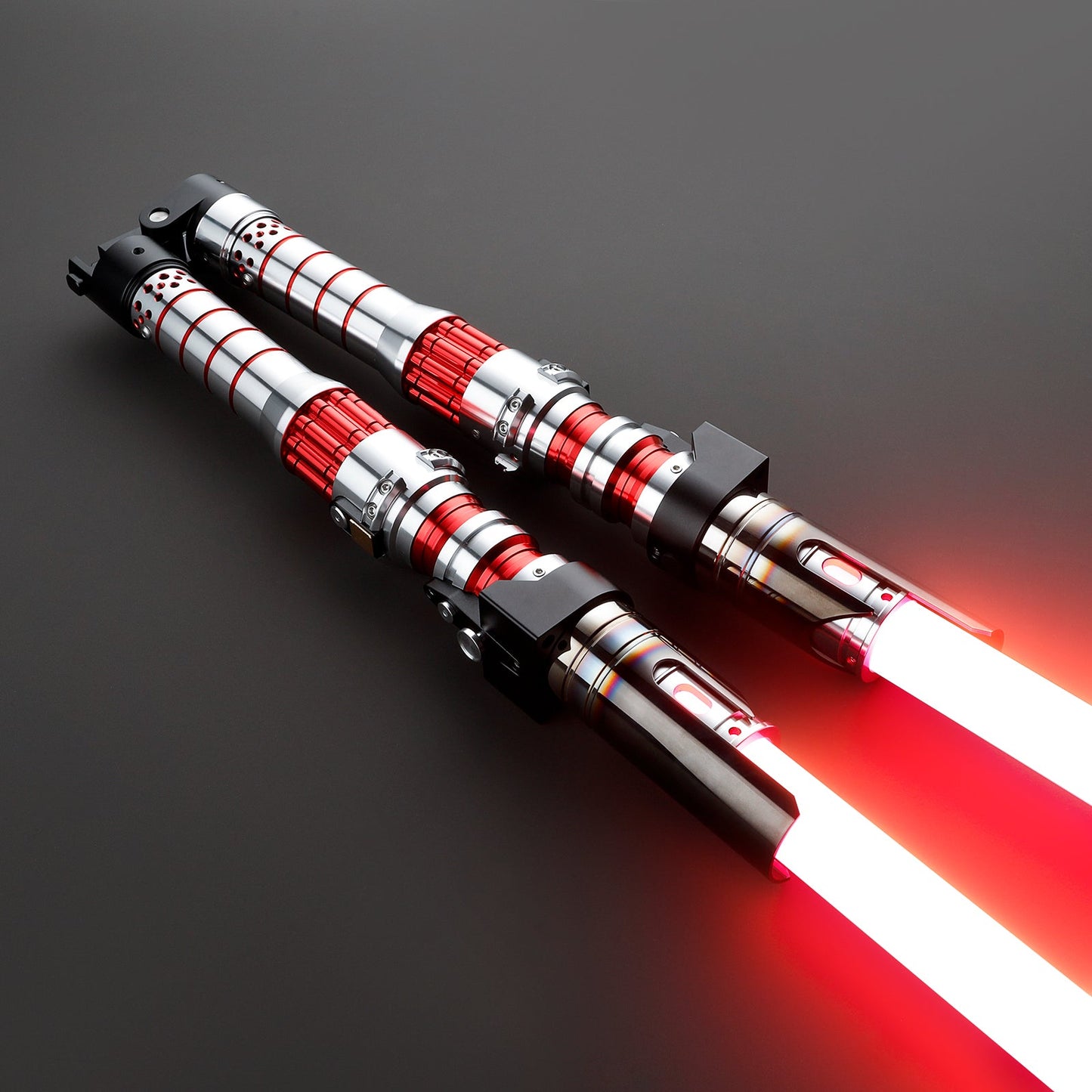 BM Lightsaber Dark Rey DR Red Double Bladed Light Saber