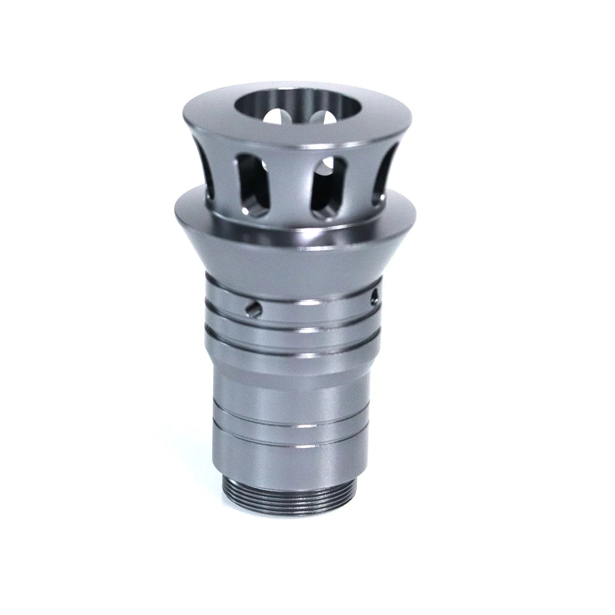 The Flared Windowed Bell Emitter Custom Red Lightsaber