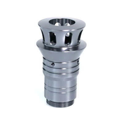 The Flared Windowed Bell Emitter Custom Red Lightsaber