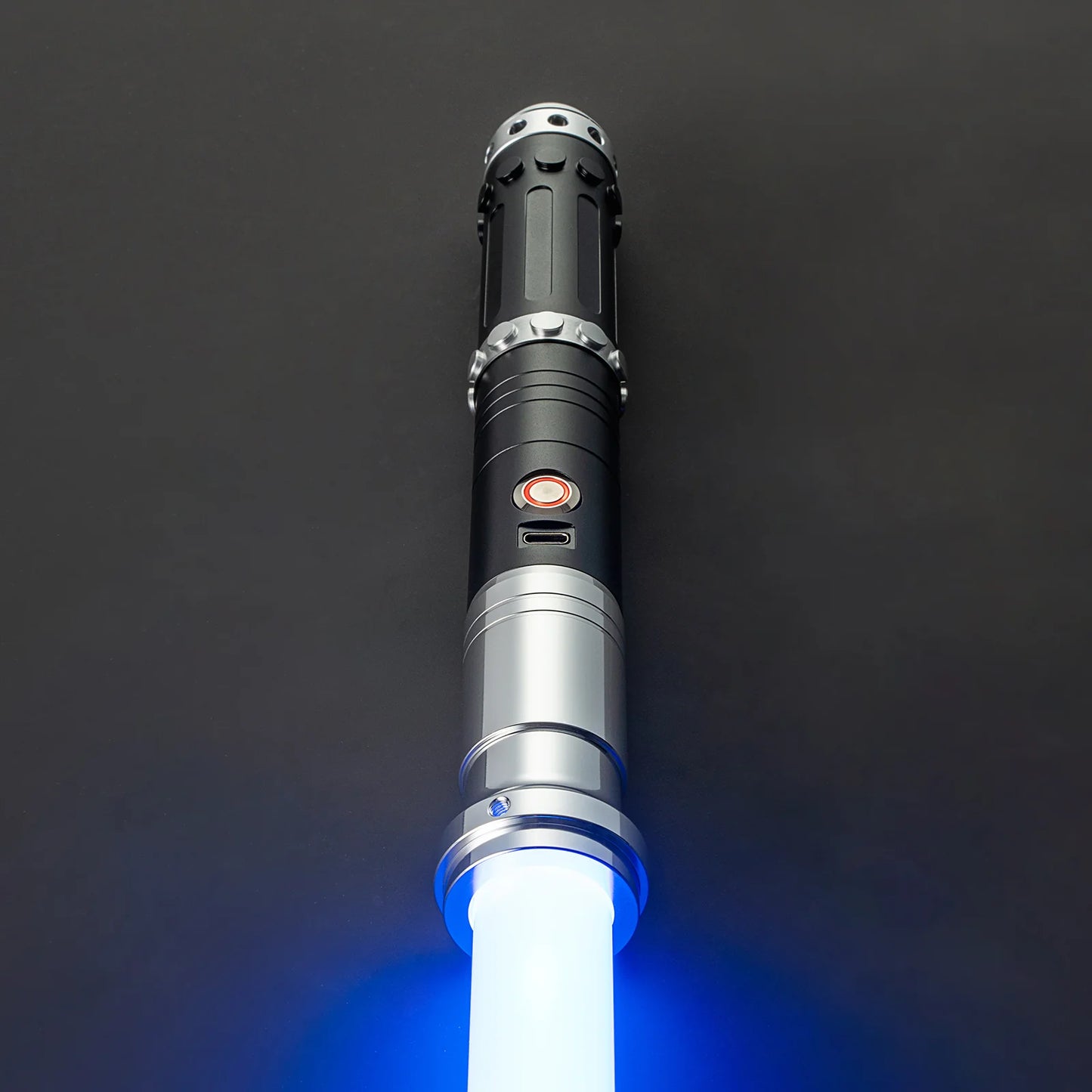 The Studded Paragon Custom Red Lightsaber