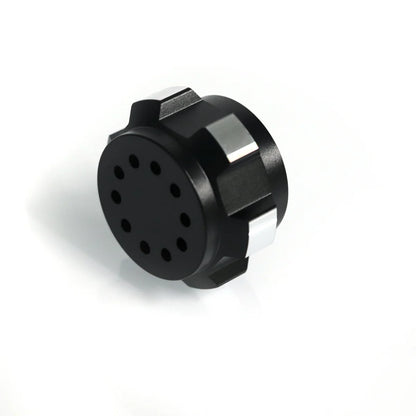 The Machined Crown Vented Pommel Custom Red Lightsaber