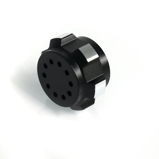 The Machined Crown Vented Pommel Custom Red Lightsaber