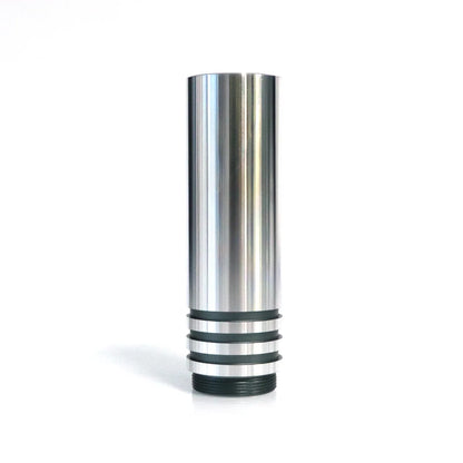 The Polished Quad-Accent Grip Sleeve Custom Red Lightsaber