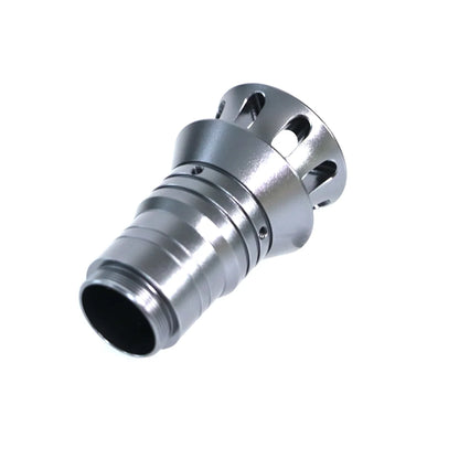 The Flared Windowed Bell Emitter Custom Red Lightsaber