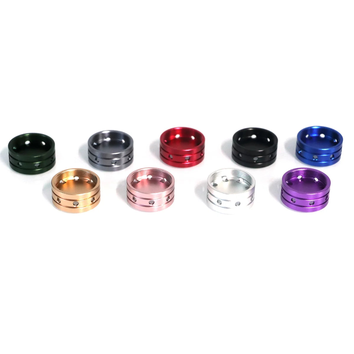The Vented Port Coupler Ring Custom Red Lightsaber