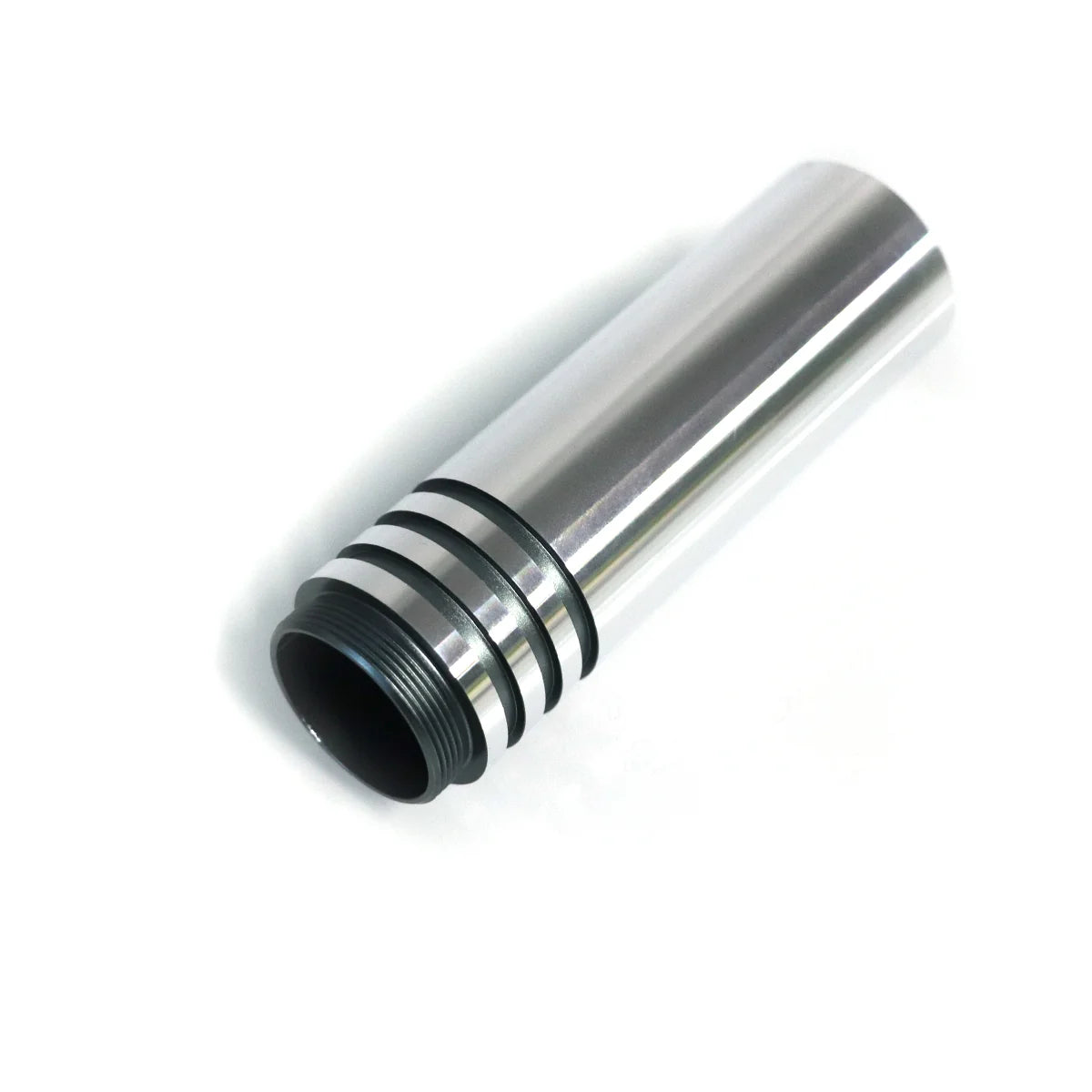 The Polished Quad-Accent Grip Sleeve Custom Red Lightsaber