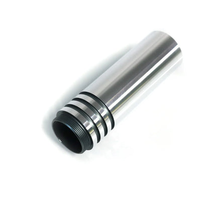 The Polished Quad-Accent Grip Sleeve Custom Red Lightsaber