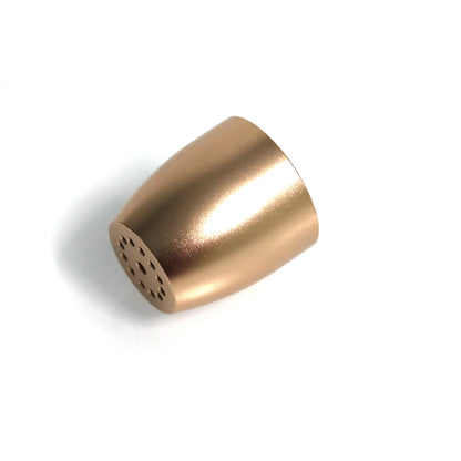 The Smooth Tapered Vented Bell Pommel Custom Red Lightsaber