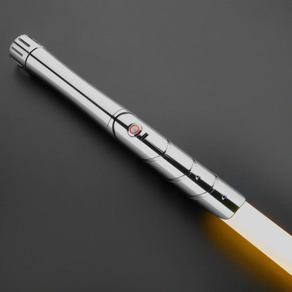 The Chrome Helix Custom Red Lightsaber