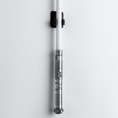 Heavy-Duty Adhesive Wall Mount Holder Clip for Lightsaber Hilt & Blade