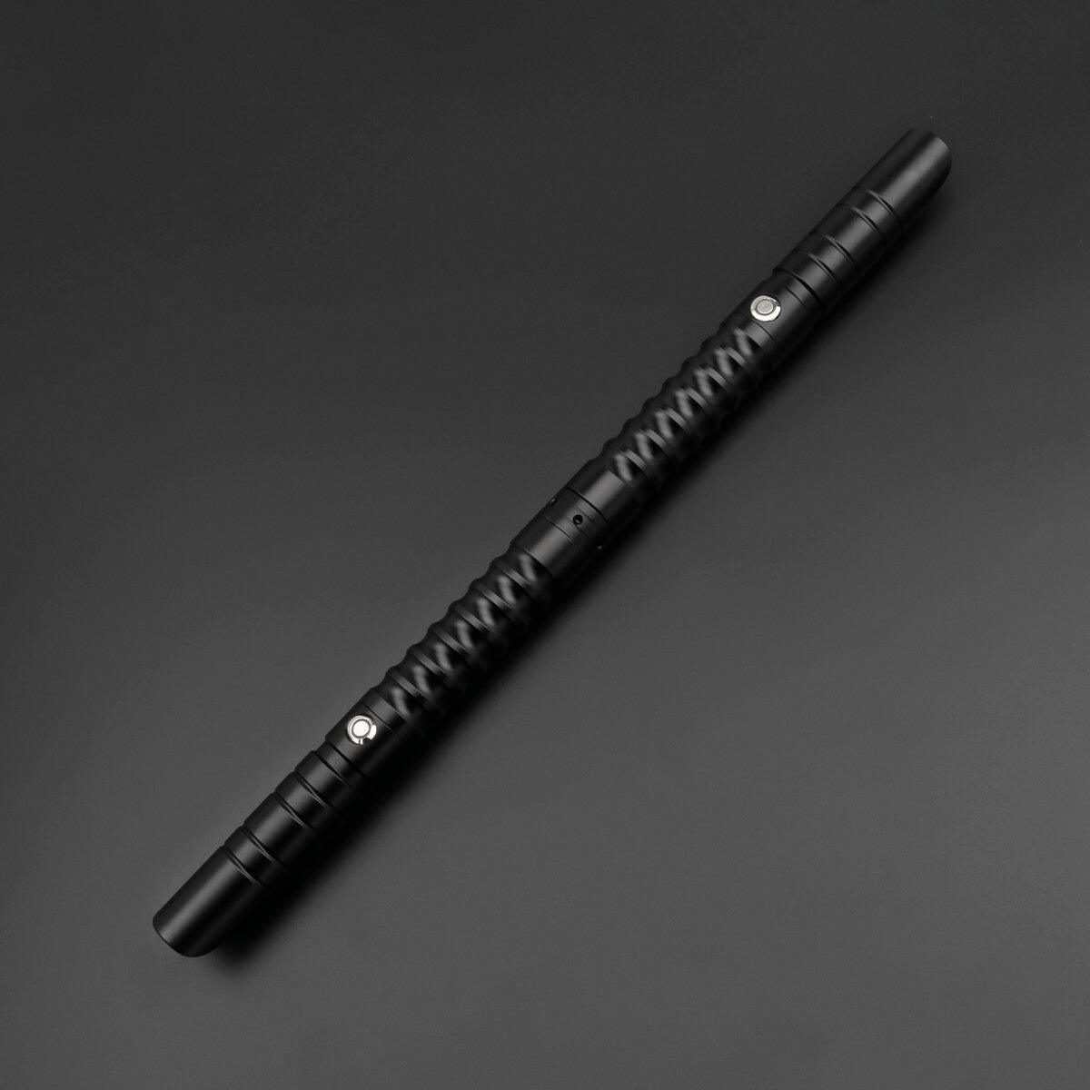 Black Simplex V3 Double-Bladed Duelling Lightsaber – S-RGB