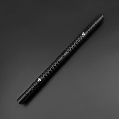 Black Simplex V3 Double-Bladed Duelling Lightsaber – S-RGB