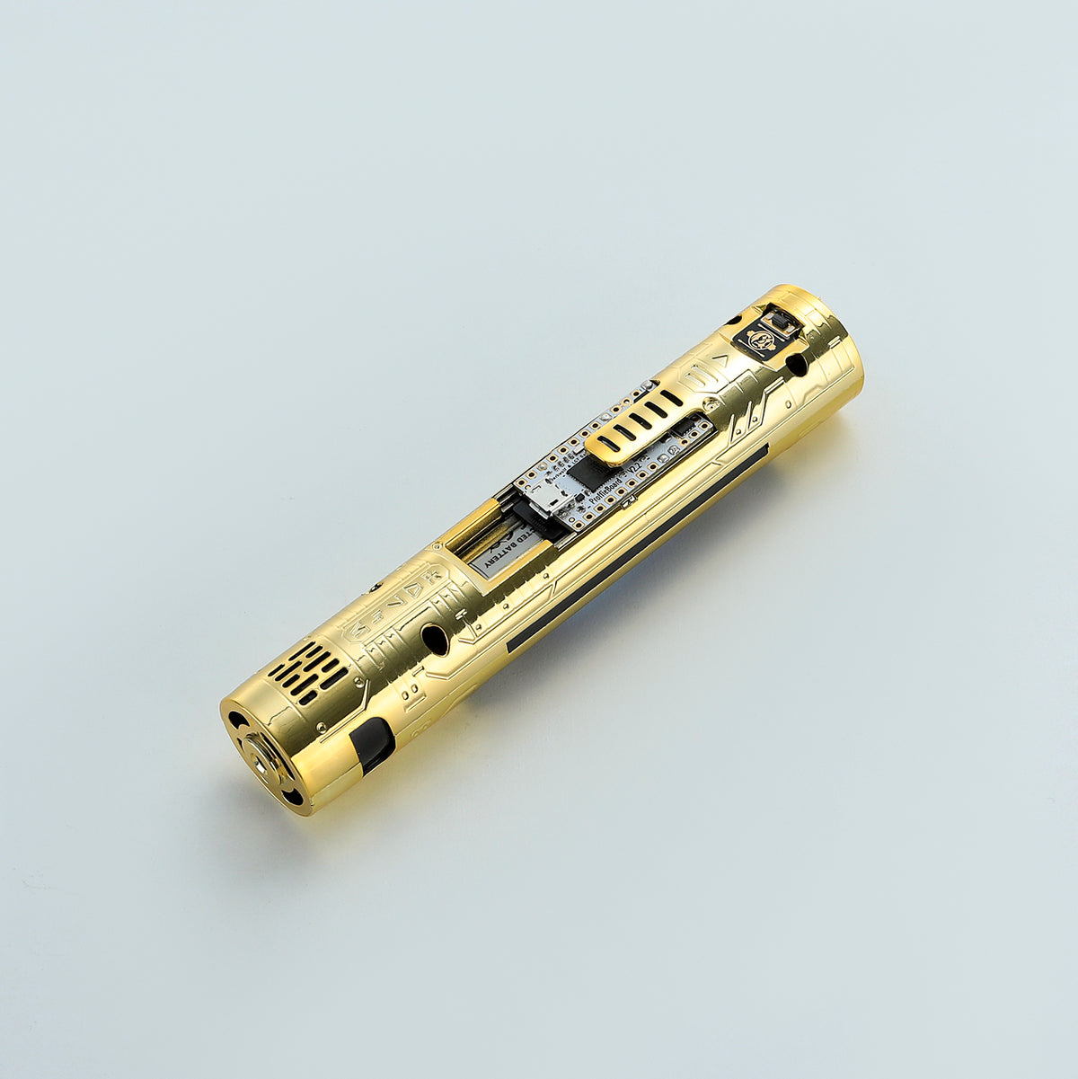 Proffieboard 2.2 Custom Lightsaber Replacement Chassis Core – Gold Pogo Pin Board