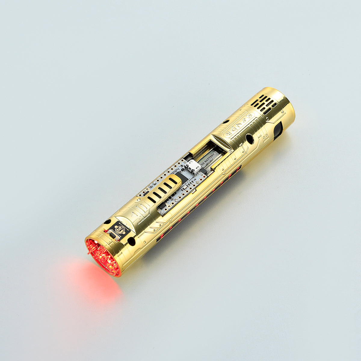 Proffieboard 2.2 Custom Lightsaber Replacement Chassis Core – Gold Pogo Pin Board