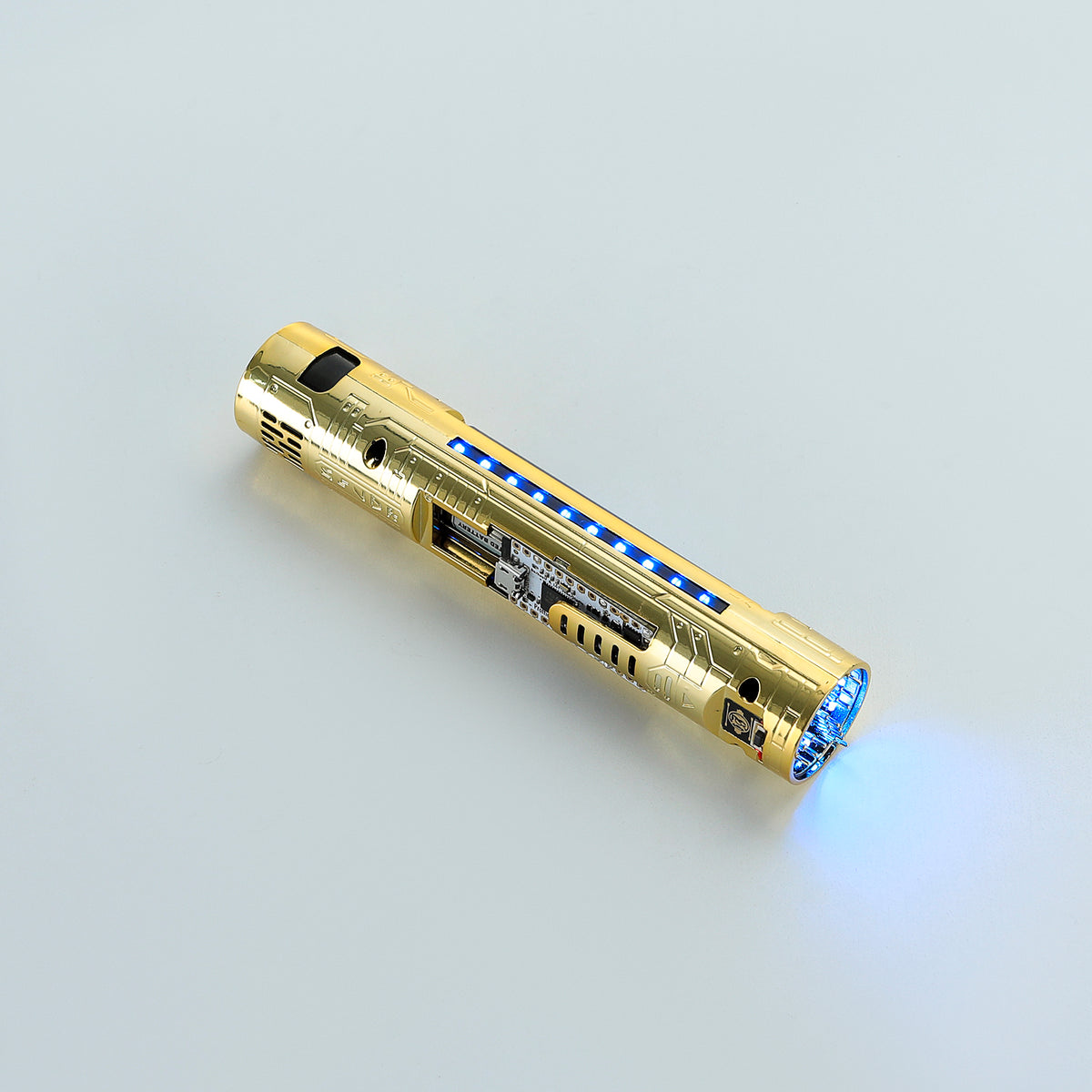 Proffieboard 2.2 Custom Lightsaber Replacement Chassis Core – Gold Pogo Pin Board