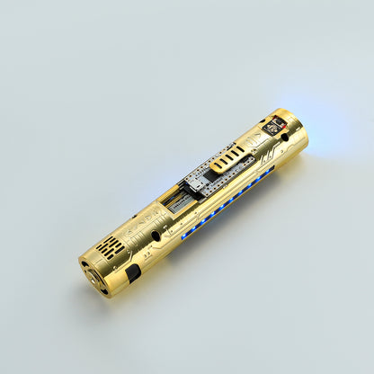 Proffieboard 2.2 Custom Lightsaber Replacement Chassis Core – Gold Pogo Pin Board