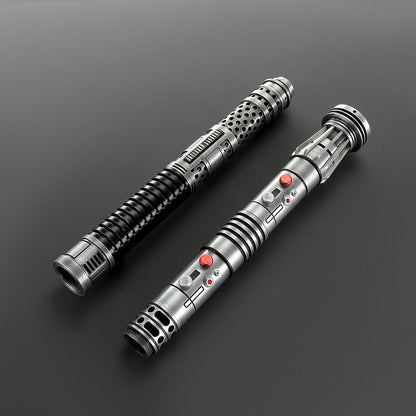 BM Lightsaber Maul & Ventress Light Saber Splitable Double Blades Weathered