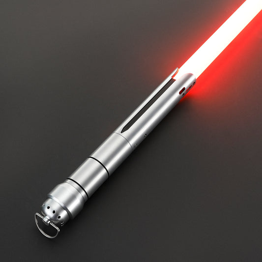 C025 Lightsaber – Silver Metal Hilt | Custom Dueling Saber