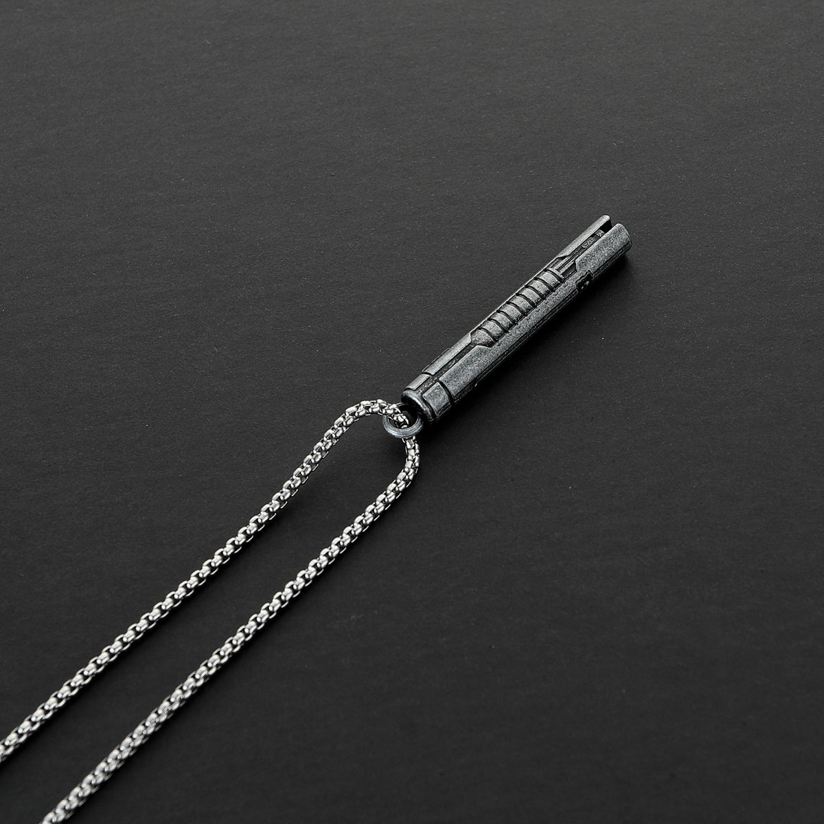 Dark Side Metal Hilt Pendant Necklace