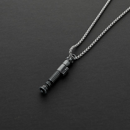 Luke Skywalker Metal Hilt Pendant Necklace