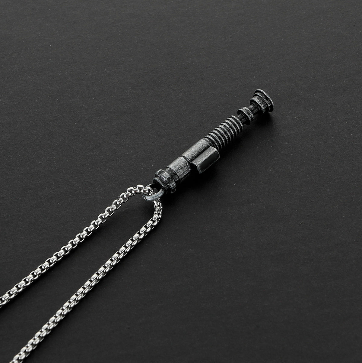 Luke Skywalker Metal Hilt Pendant Necklace