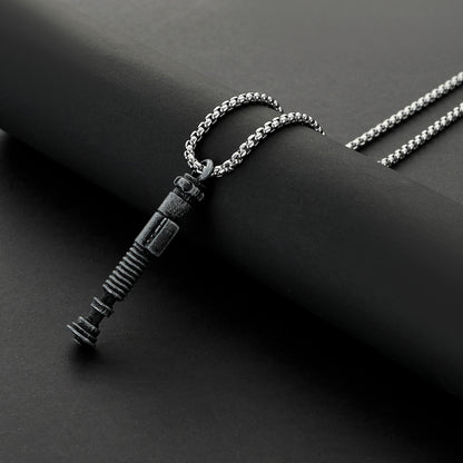 Luke Skywalker Metal Hilt Pendant Necklace