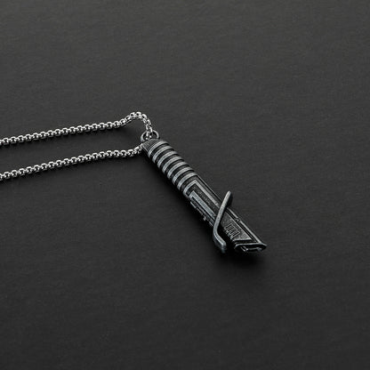 Darth Vader Lightsaber Hilt Pendant Necklace – Metal Miniature Replica