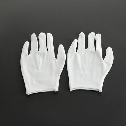 White Cotton Prop Handling Gloves