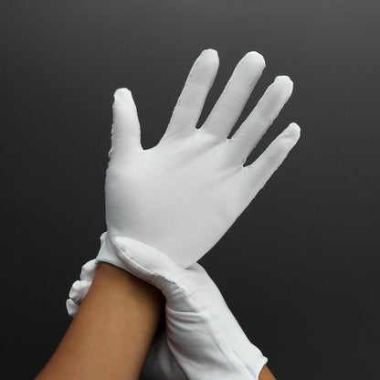 White Cotton Prop Handling Gloves