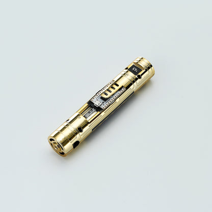 Proffieboard 2.2 Custom Lightsaber Replacement Chassis Core with Kill Switch – Gold Pogo Pin Board